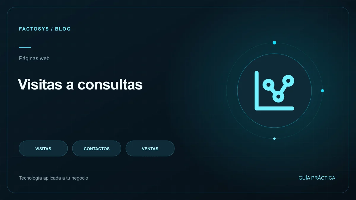 Tu web recibe visitas, pero pocas consultas: qué medir primero